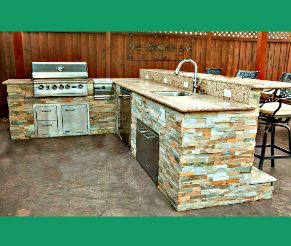Outdoor Kitchen Customized Building Plan