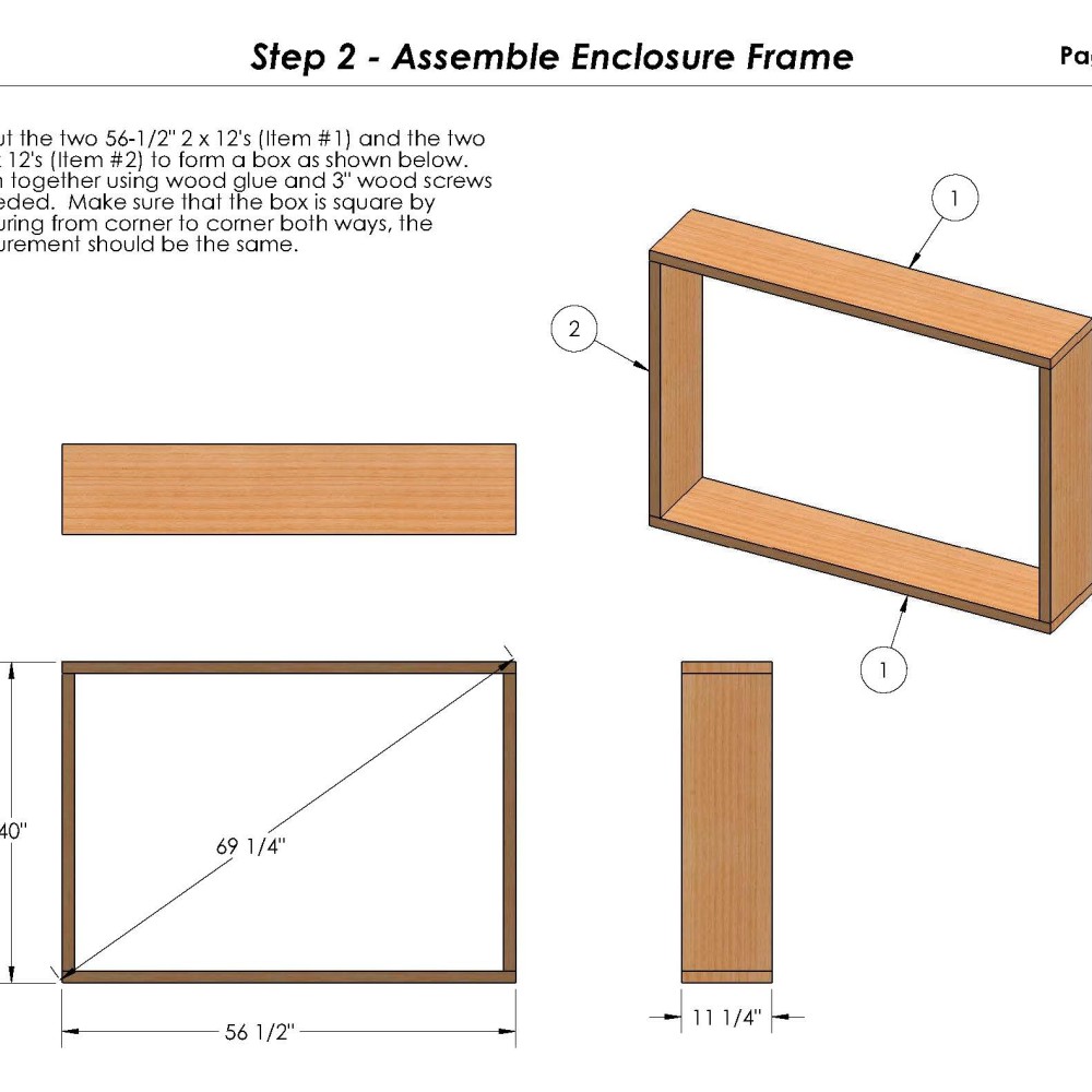 Outdoor TV Cabinet with Barn Doors Downloadable Building Plan – DIY