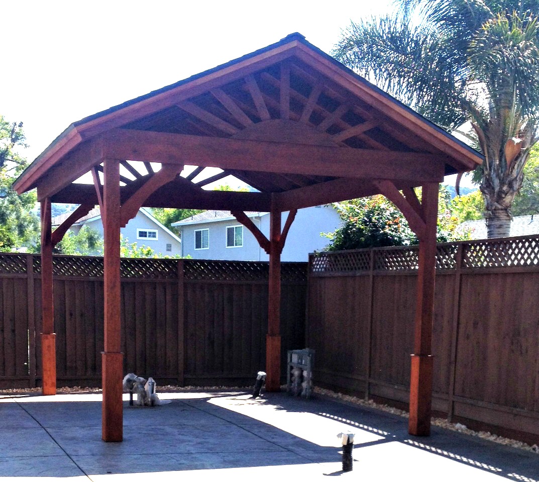 Gazebo with Gable Roof – Built in 3 Days!