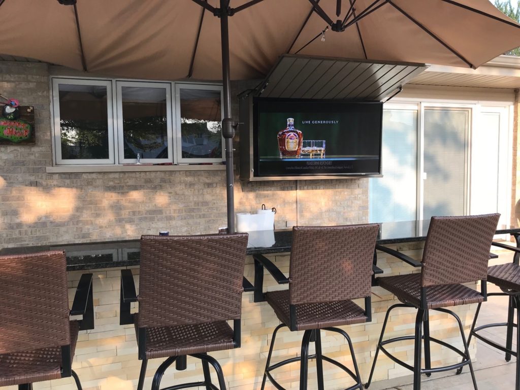 How to Protect Your TV From the Outdoor Elements DIY Backyard