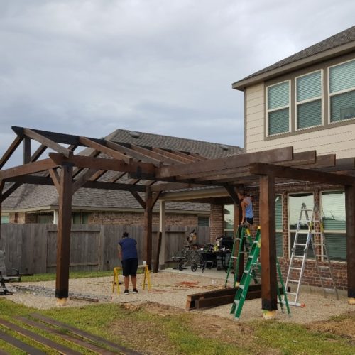 Gazebo and Pergola Combo Downloadable Building Plans – DIY Backyard